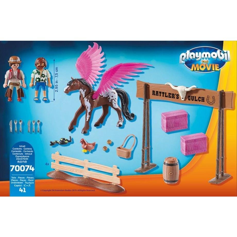 Playmobil  70074 Marla e Del con cavallo alato 