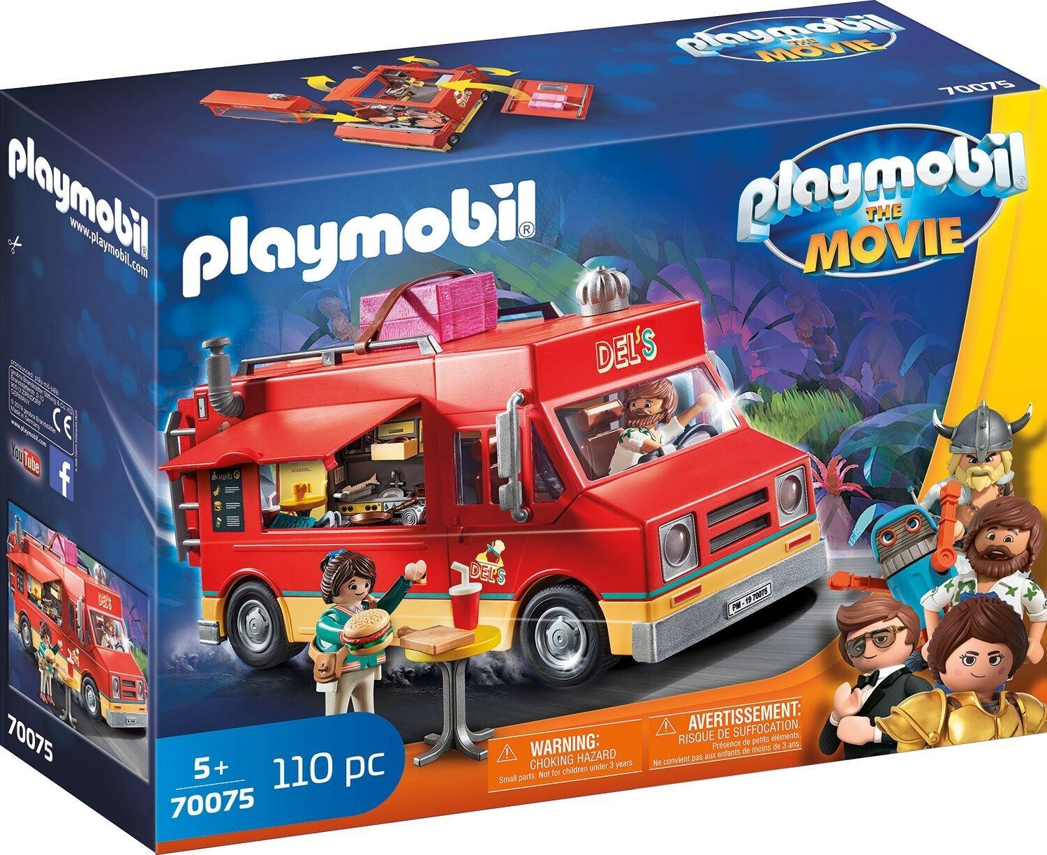 Image of Playmobil 70075 Del's Food Truck