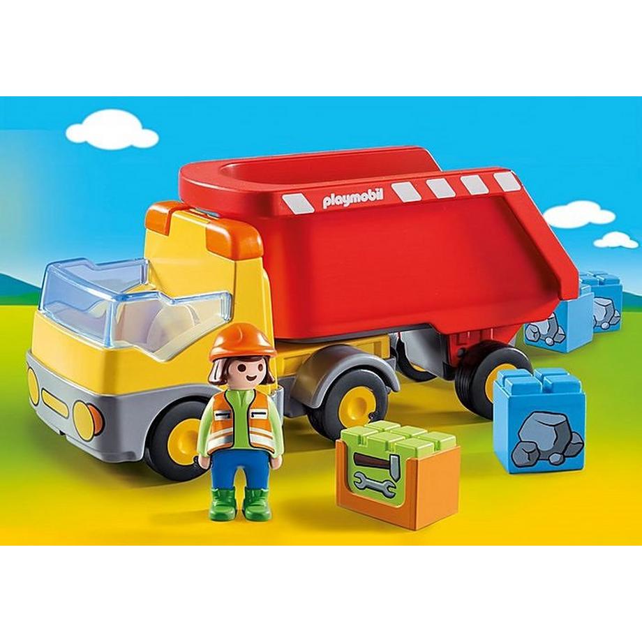 Playmobil  70126 Camion del cantiere 1.2.3 