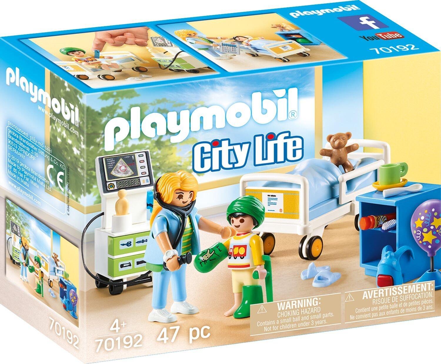 Playmobil  70192 Reparto dell'Ospedale per i bambini 