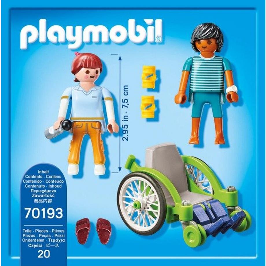 Playmobil  70193 Patient im Rollstuhl 