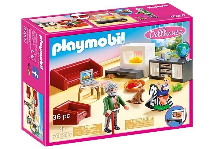 Playmobil  70207 Salon avec cheminée  