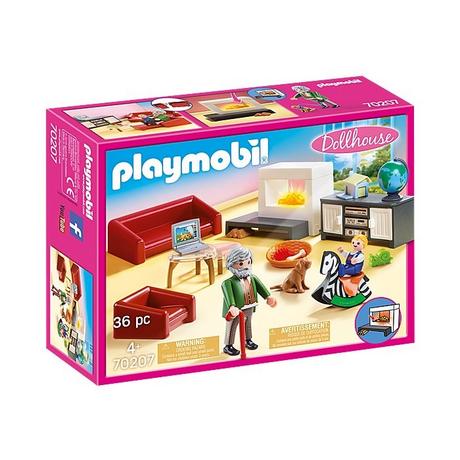 Playmobil  70207 Salon avec cheminée  