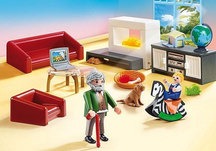 Playmobil  70207 Salon avec cheminée  