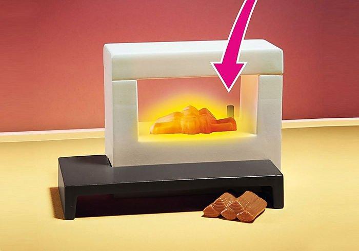 Playmobil  70207 Salon avec cheminée  