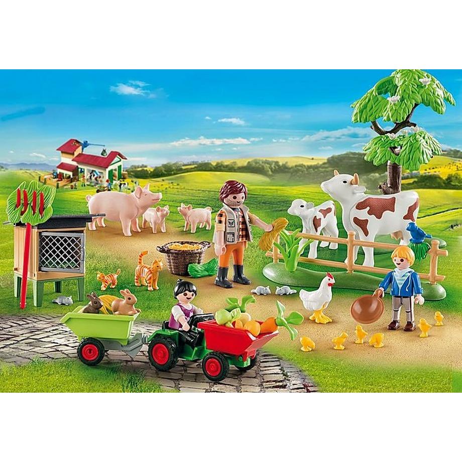 Playmobil 70189 ADVENTSKALENDER BAUERNH 70189 Calendario dell'Avvento - in fattoria 