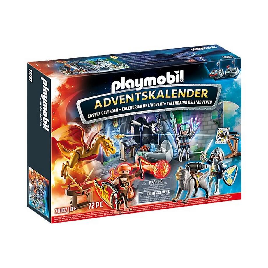 Playmobil 70187 AD.K. KAMPF.MAG.STEIN 70187 Calendario dell'Avvento - La battaglia dei Cavalieri 
