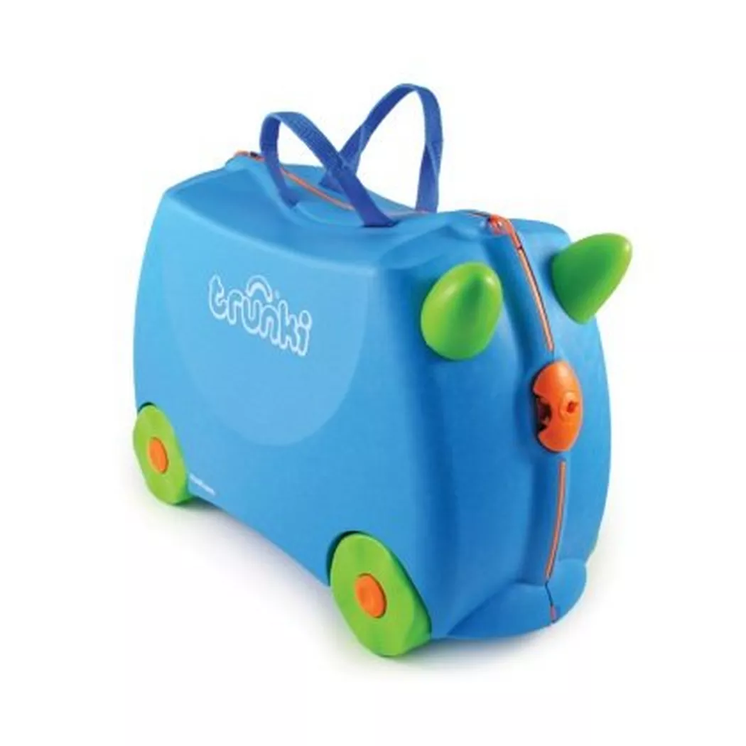 Trunki - Terrance Valigia blu, Multicolore