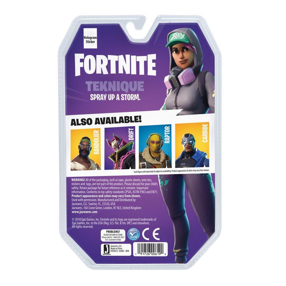 FORTNITE  Solo Mode Figur Teknique, 10cm 