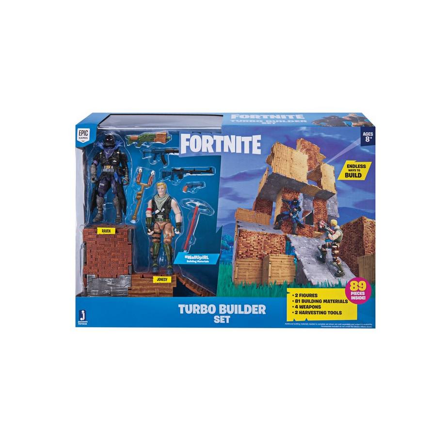 FORTNITE  Turbo Builder Set 2 Figuren Jonesy & Raven 