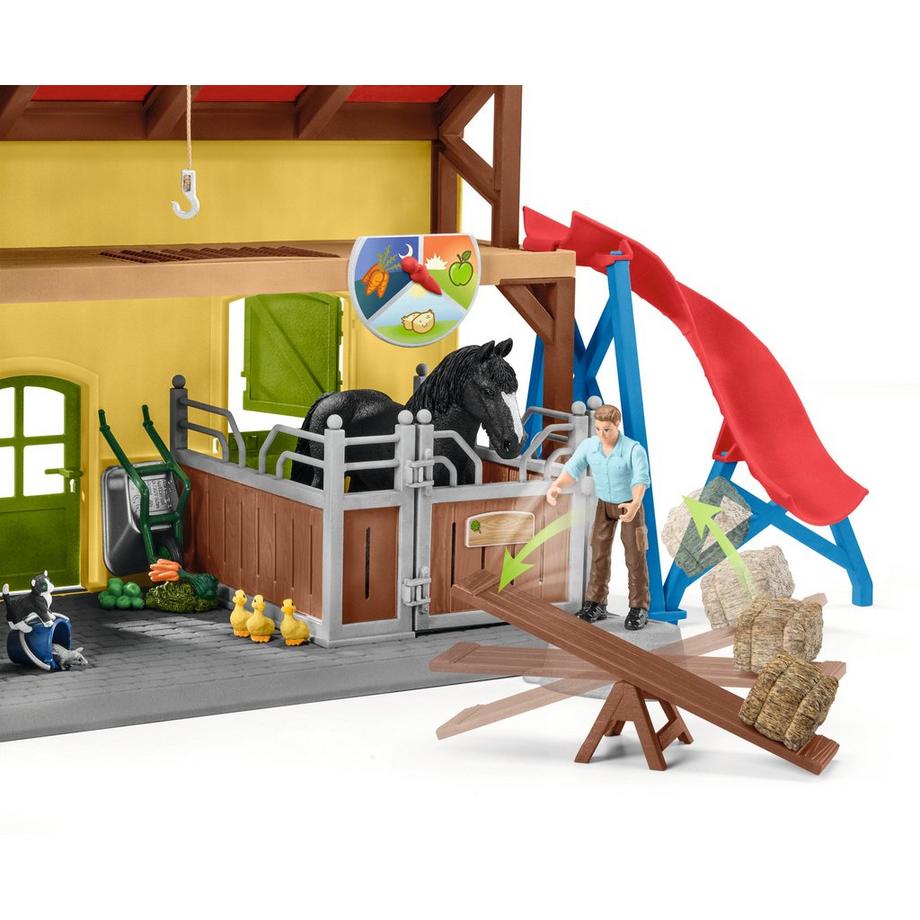 Schleich  PFERDESTALL 