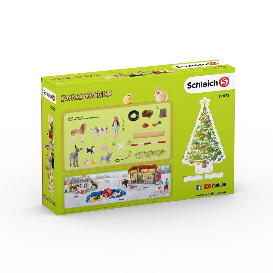 Schleich *CALENDRIER DE L¿AVENT SCHLEIC Calendrier de l'Avent de Farm World 