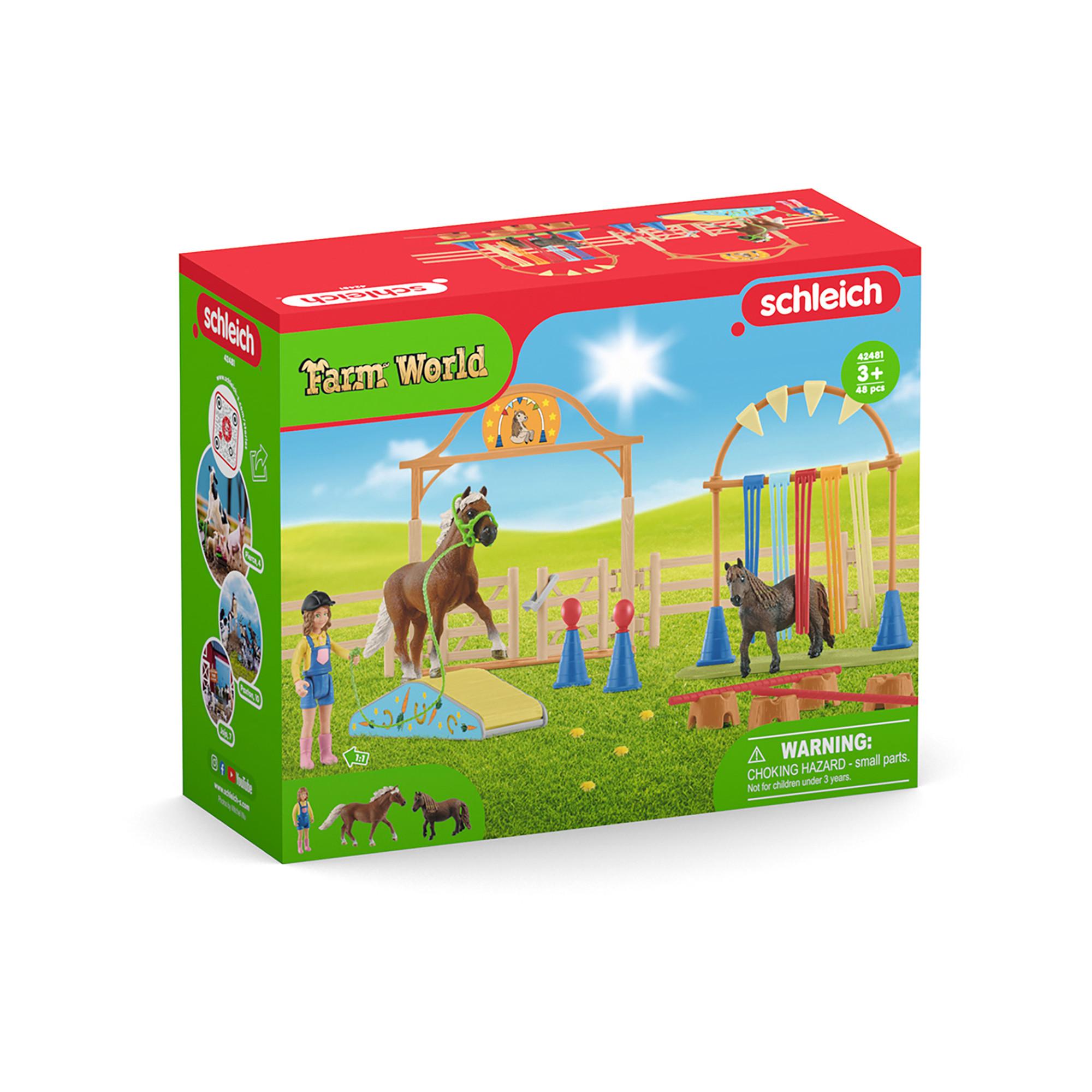 Schleich  42481 Pony agilità formazione pony 