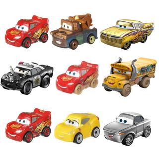 Mattel  Disney Cars Pack di 3 Mini veicoli, modelli assortiti  