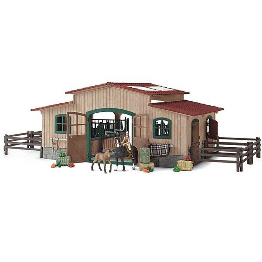 Schleich  Pferdehof mit Zubehör 