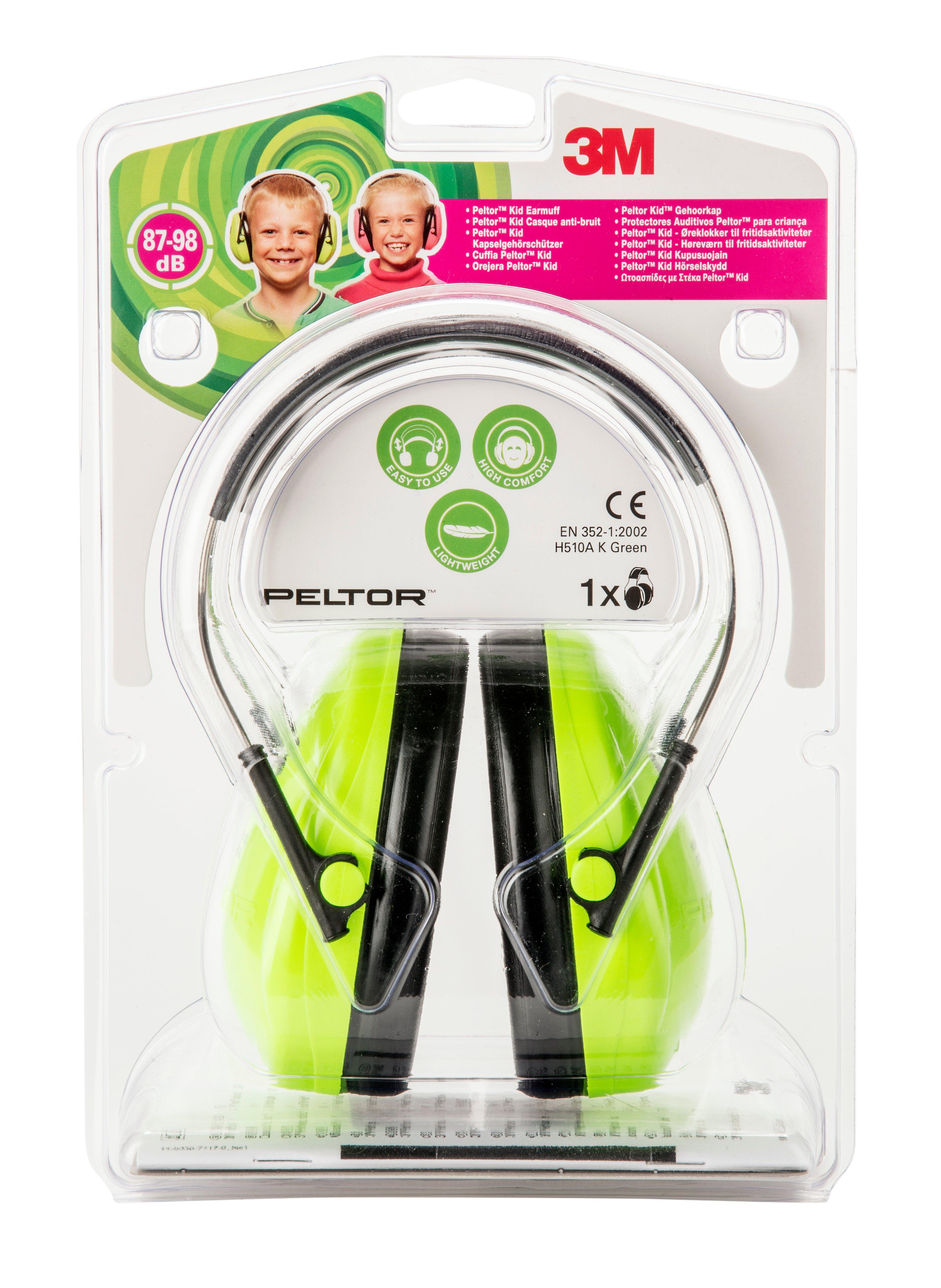 3M  Kids Gehörschutz, grün 