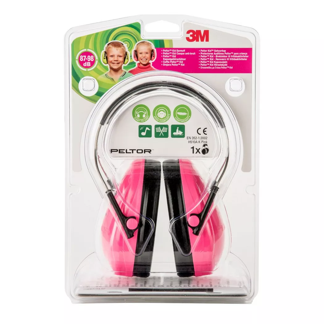 3M Peltor Kid Hearing Protection Pink