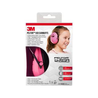 3M  Casque antibruit enfant, rose 