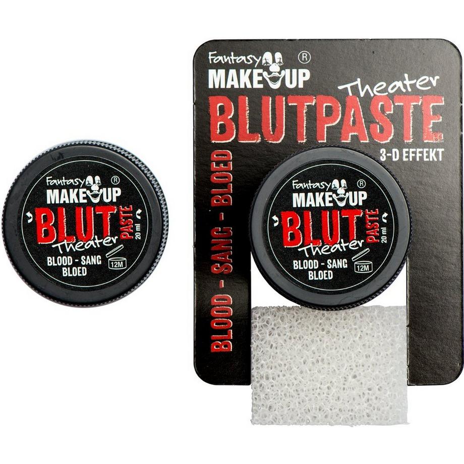 Pâte de sang et éponge effet 3D 