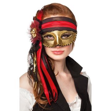 Maske Piratenfrau