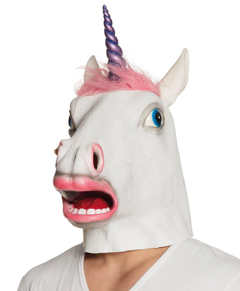 BOLAND  Masque de tête en latex licorne Pinkie 