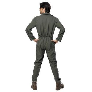 smiffys FA KE TOP GUN OVERALL MANN Top Gun Costume Homme 