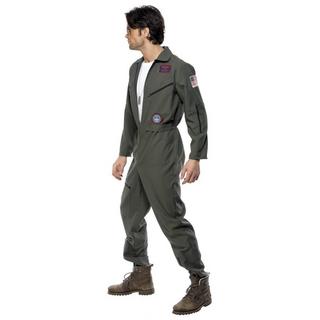 smiffys FA KE TOP GUN OVERALL MANN Top Gun Costume Homme  