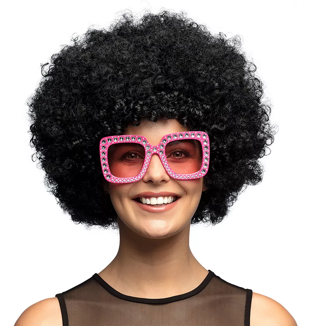 Boland - Afro-Perücke, One Size, Black