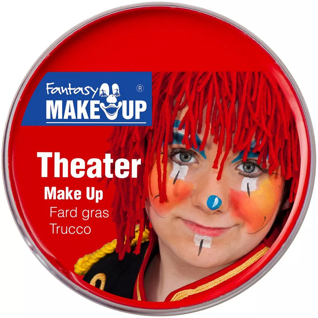 - Theater Make-Up, Hw Theater-make-up 25gr, 25g, Rot