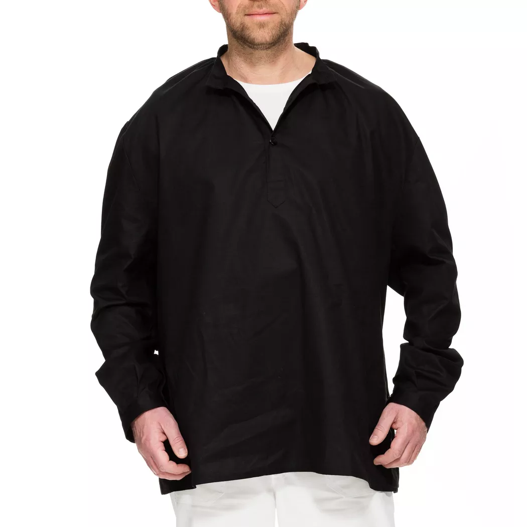 - Waggis-Bluse schwarz Herren, M, Black