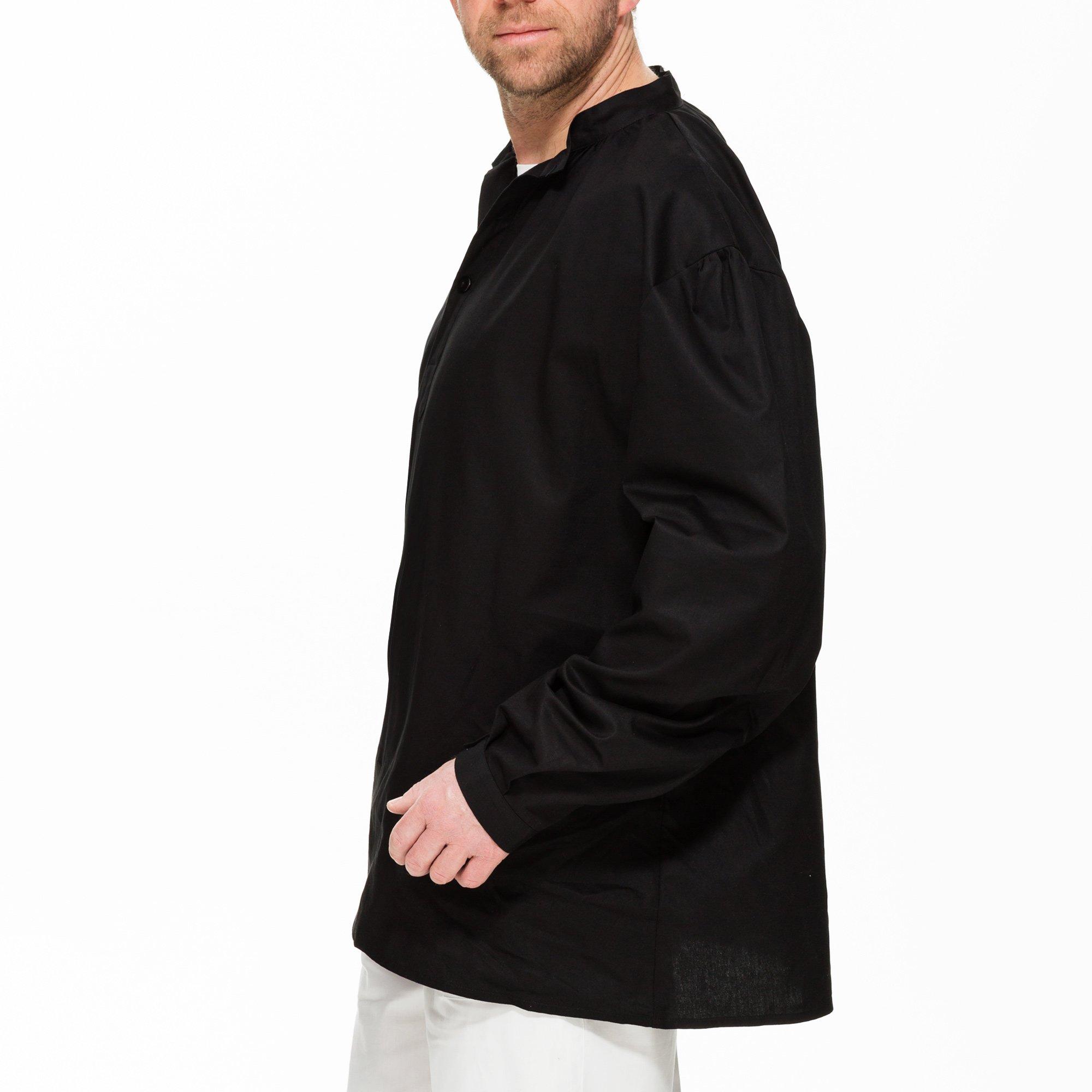   Waggis-Bluse schwarz Herren 