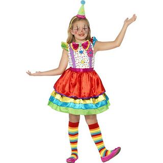 smiffys  Costume bambina Clown Girl 