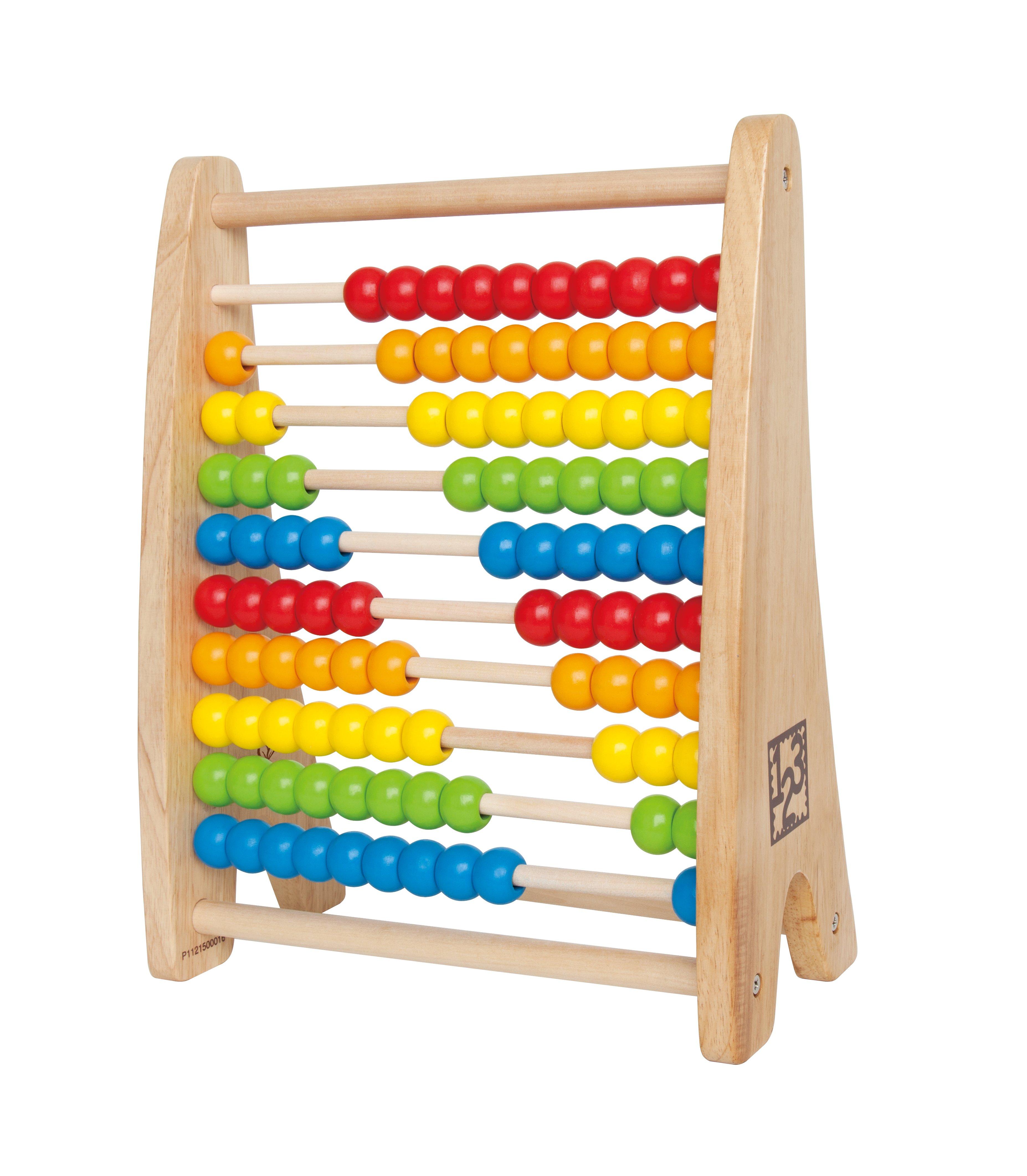 Hape  Abaco con palline da posco color arcobaleno 