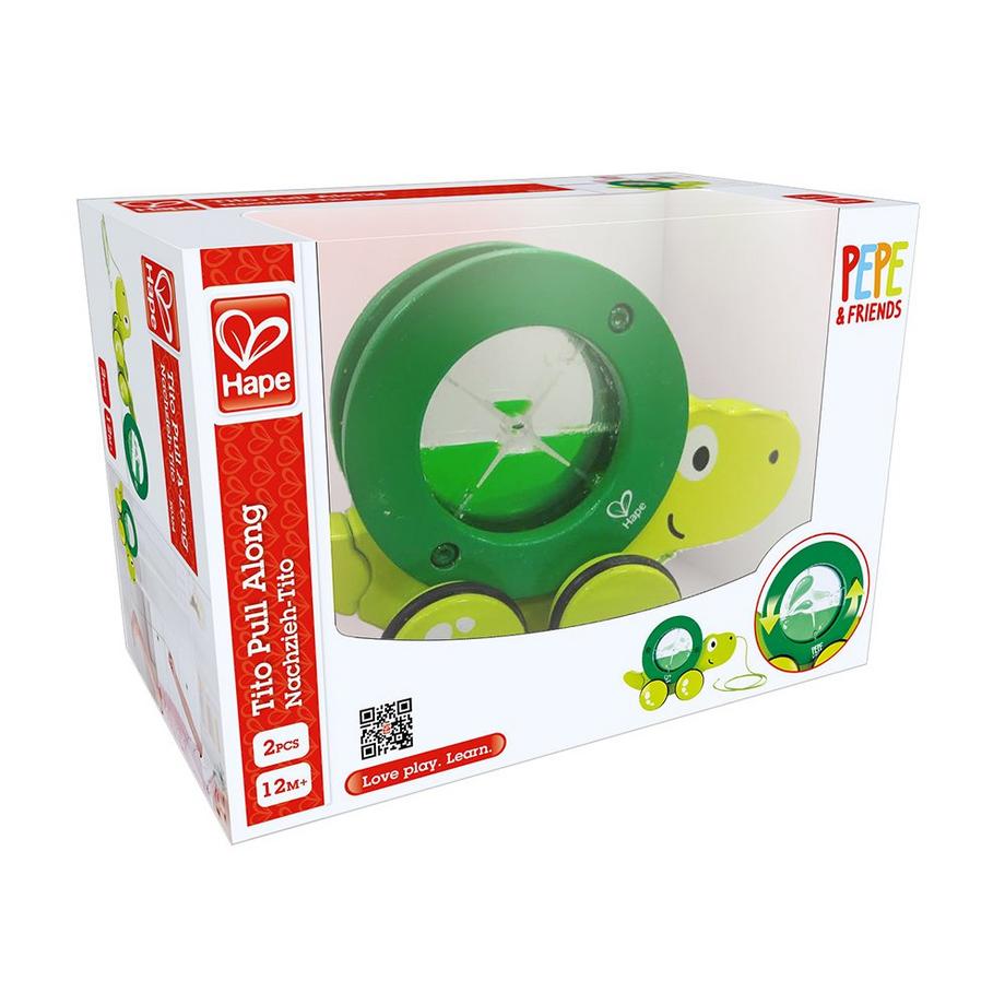 Hape  Nachziehschildkröte Tito 