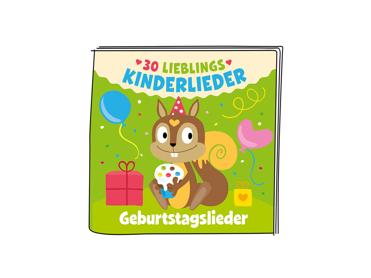 Tonies  Figur 30 Lieblings-Kinderlieder - Geburtstagslieder, Deutsch 
