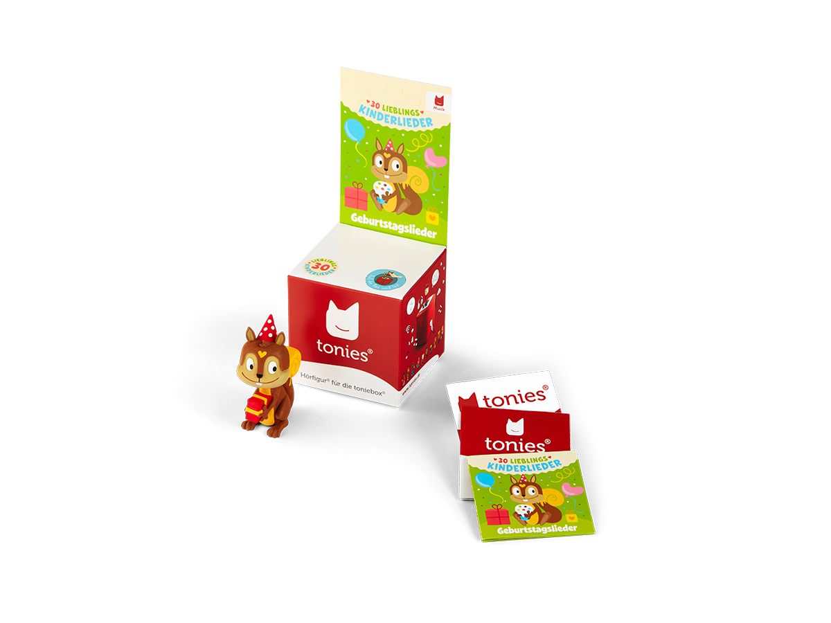 Tonies  Figur 30 Lieblings-Kinderlieder - Geburtstagslieder, Deutsch 