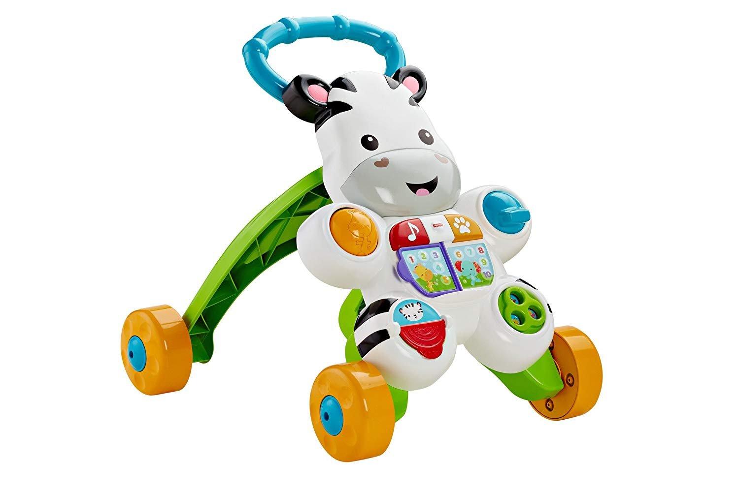 Fisher Price  Zebra Lauflernwagen, Tedesco 