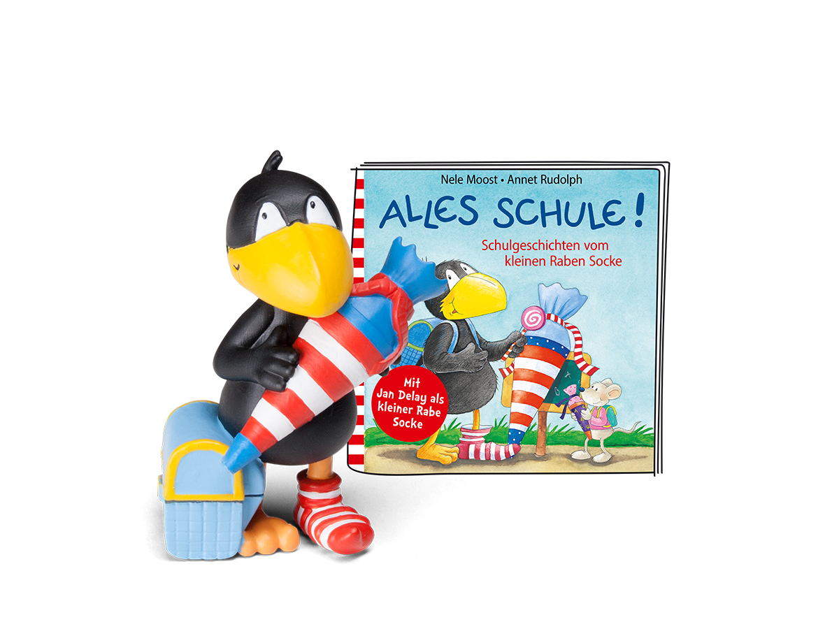 Tonies  Der kleine Rabe Socke - Alles Schule!, Deutsch 