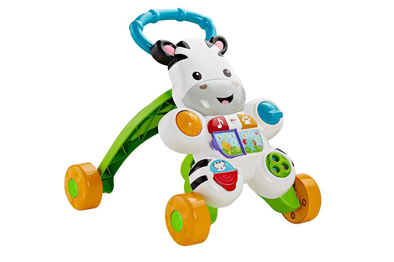 Fisher Price  Mon Trotteur Zèbre Parlant, Francese 