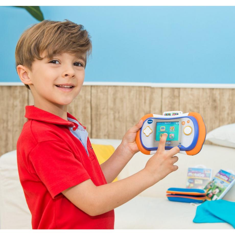 vtech  Mobigo 2, blau, inkl. 2 Lernspiele, Deutsch 