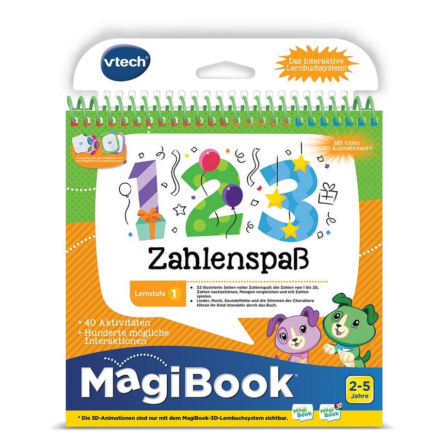 vtech  MagiBook Zahlenspass 3D, Deutsch 