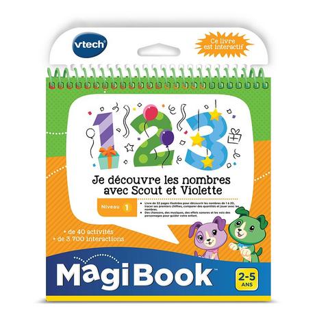 vtech  MagiBook Je découvre les nombres avec Scout et Violette, Französisch 