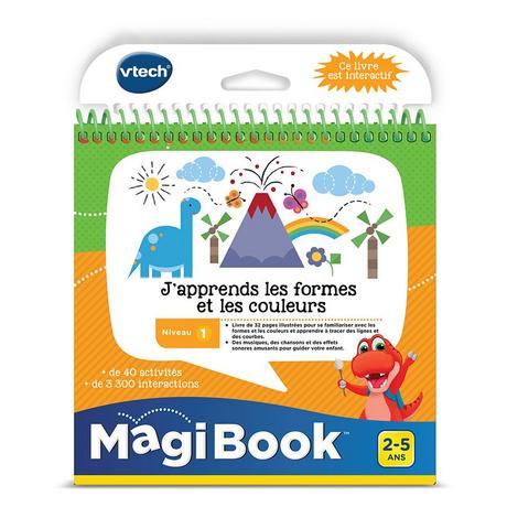 vtech  MagiBook J'apprends les formes et les couleurs, Français 