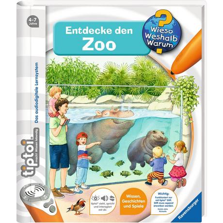 tiptoi  WWW Entdecke den Zoo, Allemand 