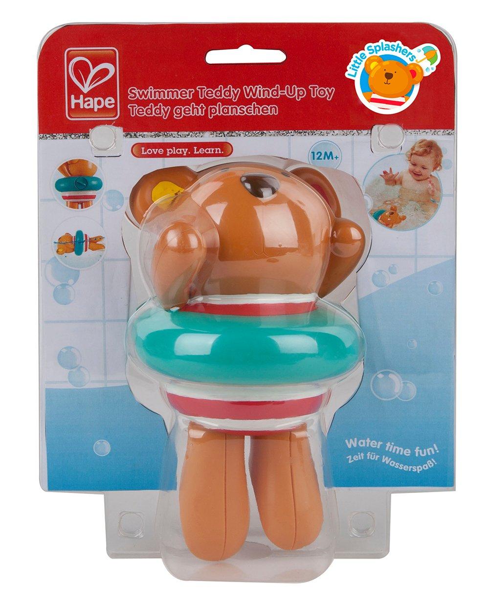 Hape  Giocattolo a carica manuale Teddy 