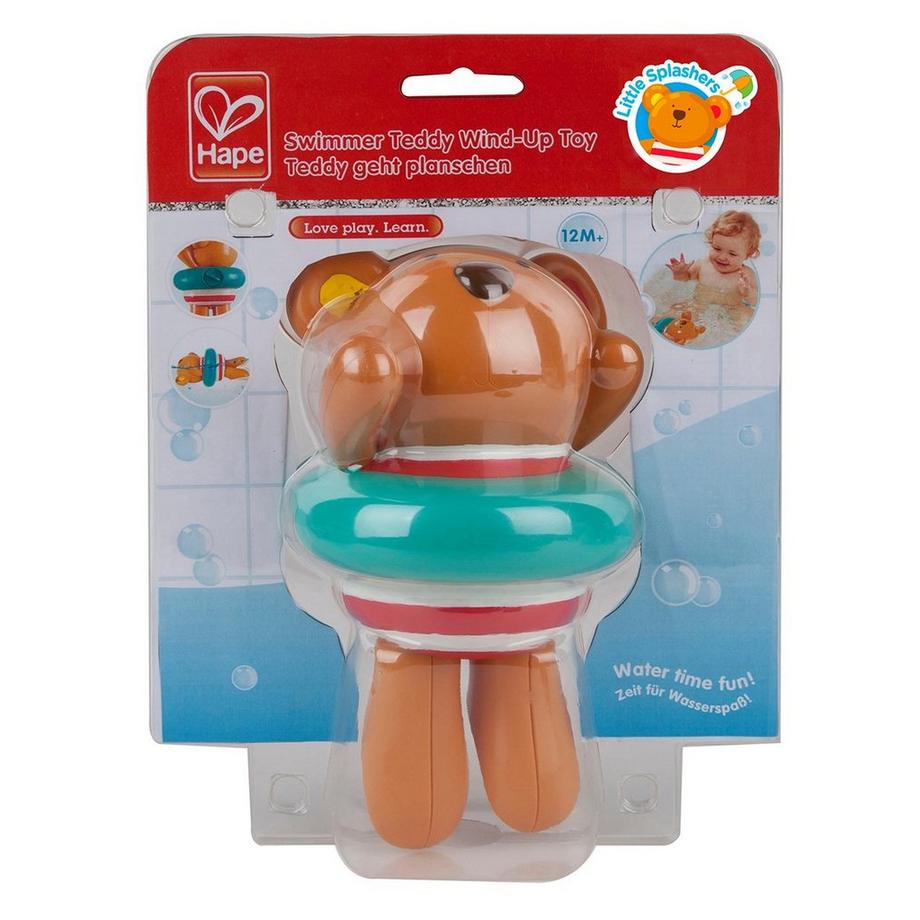 Hape  Giocattolo a carica manuale Teddy 