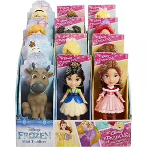 Mini bambola Disney Princess/ Frozen, modelli assortiti