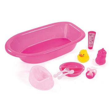 Baignoire pour poupées avec accessoires