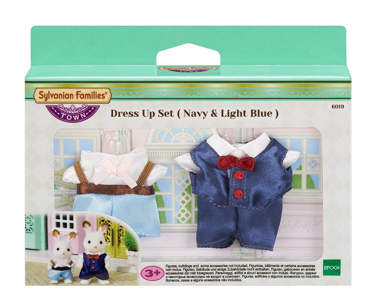 Sylvanian Families  Dress up Set Navy & Light Blue, Town Serie 