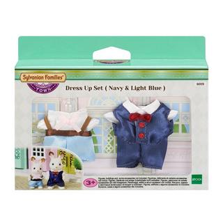 Sylvanian Families  Dress up Set Navy & Light Blue, Town Serie 